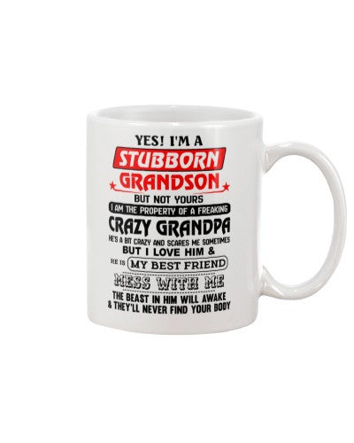Grandson Mug- grandson property grandpa ngvt