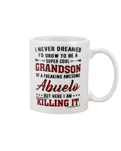 Grandson Mug- grow cool grandson abuelo diua ngvt