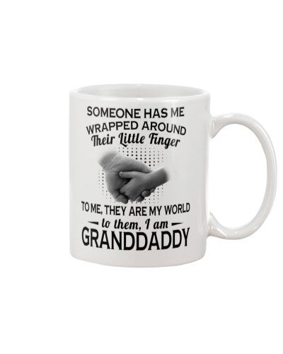 Grandson Mug- wrapped around granddaddy htte