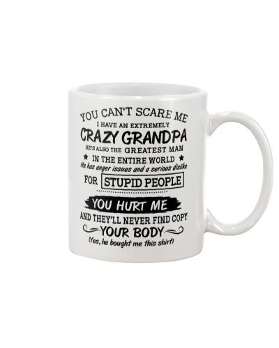 Grandson Mug- extremely grandpa greatestman htte