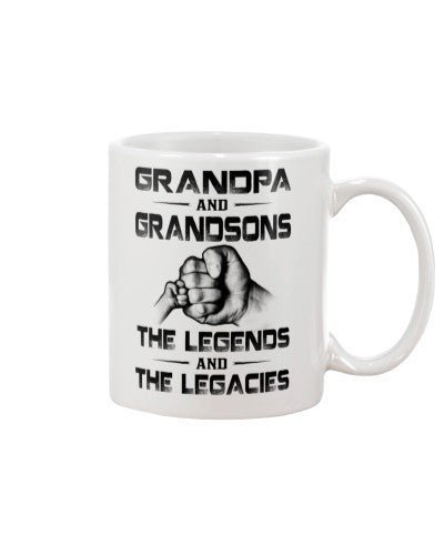 Grandson Mug- grandpa grandsons the legends htte