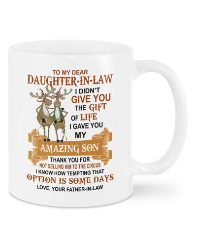Daughter In Law Mug- mug daughteril temping sell fatheril deua ngvt