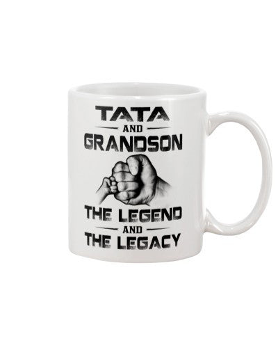 Grandson Mug- tata grandson the legend htte