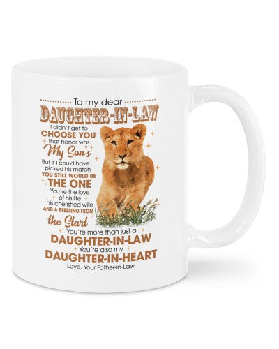 Daughter In Law Mug- mug daughteril honor fatheril deua htteh