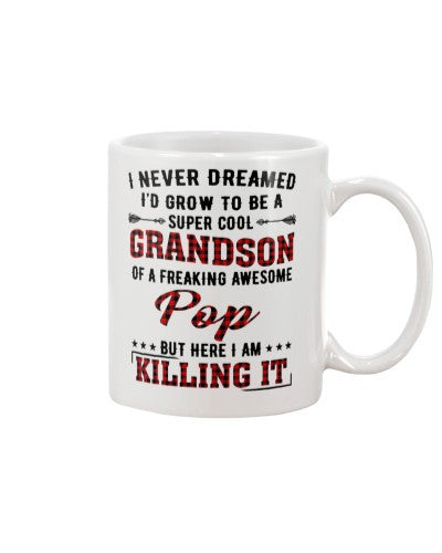 Grandson Mug- grow cool grandson pop diua ngvt