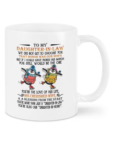 Daughter In Law Mug- mug daughteril wife fatheril deua ngvt
