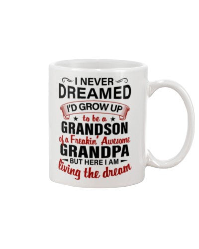 Grandson Mug- dreamed grandson grandpa deud htte
