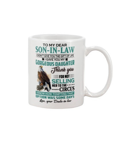 Grandson Mug- son inlaw gorgeous dada inlaw lchv