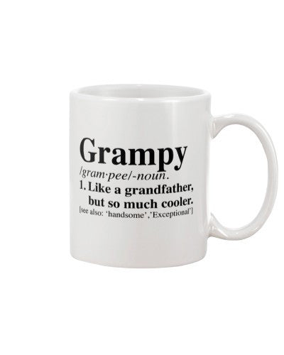 Grandson Mug- grampy somuch cooler htte