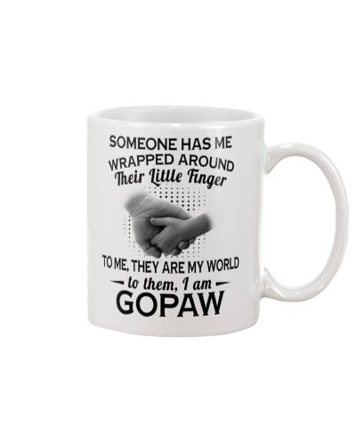 Grandson Mug- wrapped around gopaw dhud htte