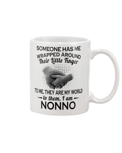 Grandson Mug- wrapped around nonno htte
