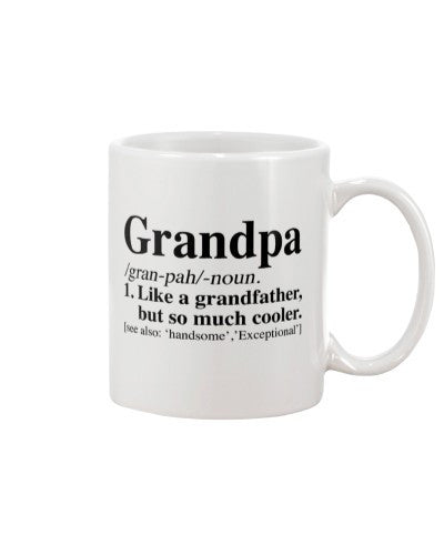 Grandson Mug- grandpa somuch cooler htte