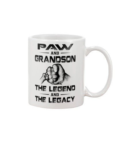 Grandson Mug- paw grandson the legend htte
