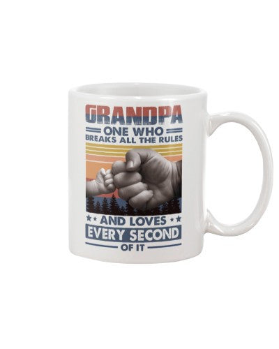 Grandson Mug- grandpa every second ntmn