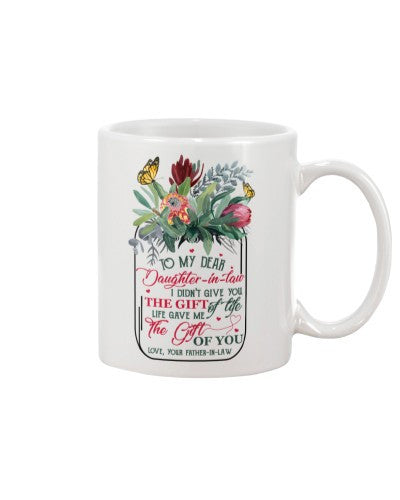 Daughter In Law Mug- daughteril thegift fatheril djub htteh