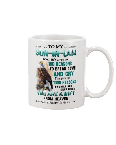Son In Law Mug- son inlaw 100 reasons father inlaw ngnh