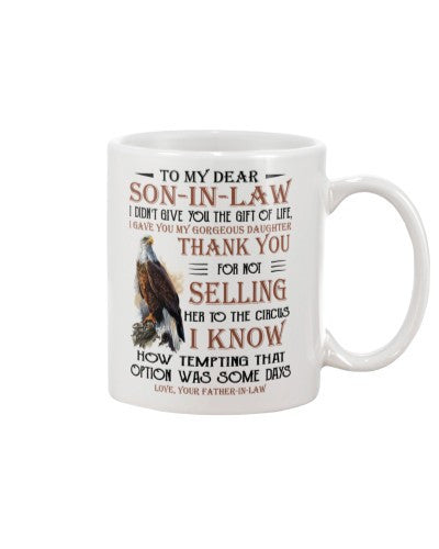 Son In Law Mug- son in law selling father ngvtt