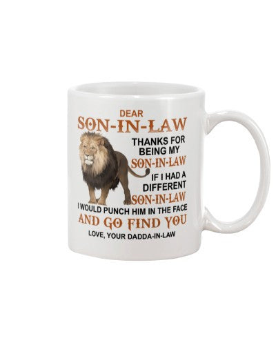 Son In Law Mug- soninlaw different daddainlaw ntmn