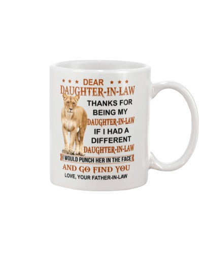 Daughter In Law Mug- daughter inlaw different father dkua ngvtt