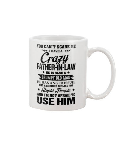 Daughter In Law Mug- scare father inlaw stupid diub ngvt
