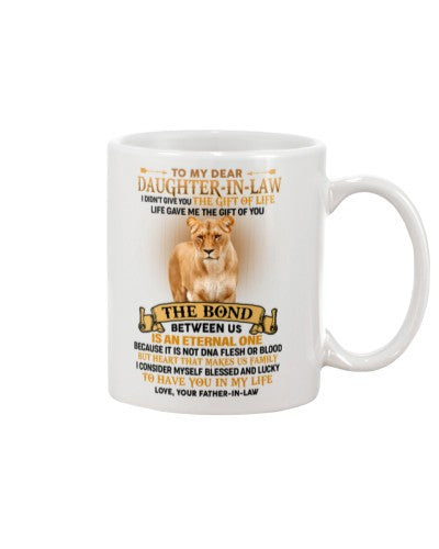 Daughter In Law Mug- daughteril eternal fatheril deub htteh 1