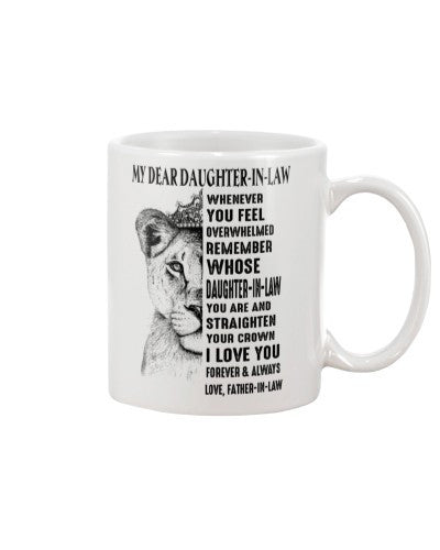 Daughter In Law Mug- daughter inlaw overwhelmed father inlaw ngvt