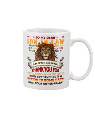 Son In Law Mug- sonil circus fatheril djub bth ngvt