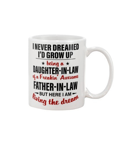 Daughter In Law Mug- dream motheril fatheril dhib htte